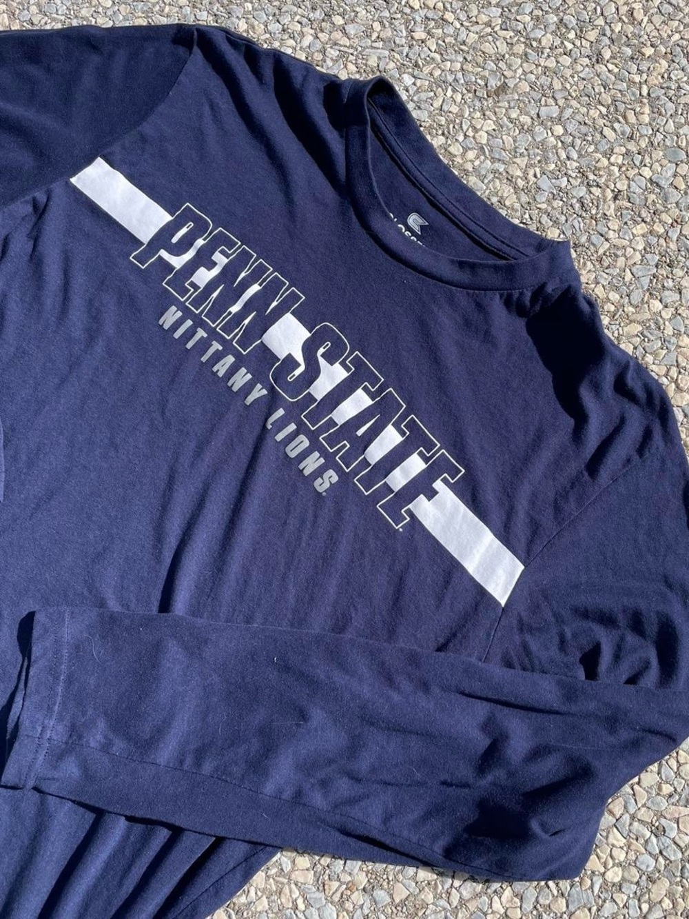 Colosseum Navy Penn State Nittany Lions Long Sleeve Shirt